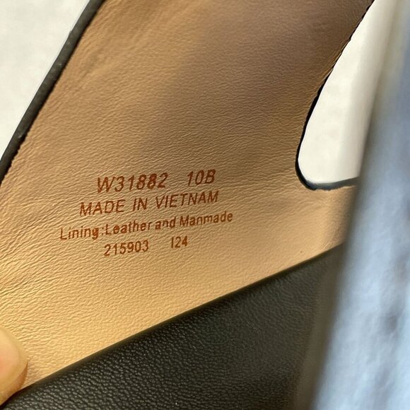 NEW Cole Haan Marisol Footbed Sandals Women's 10B Black Leather Slide - Picture 5 of 7